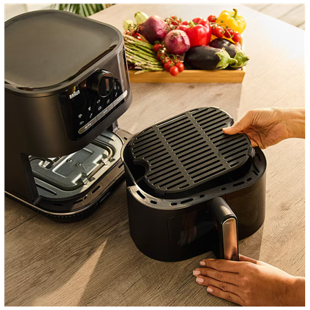 Braun Air Fryer 3in | MultiFry 5 HF5073 | Power 2000 W | Capacity 6 L | Black