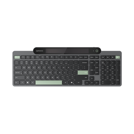 Lenovo | Self-Charging | Keyboard | Bluetooth | Lithuanian | Black