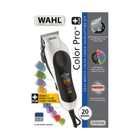 Wahl 20105.0460 Color Pro Plus balta