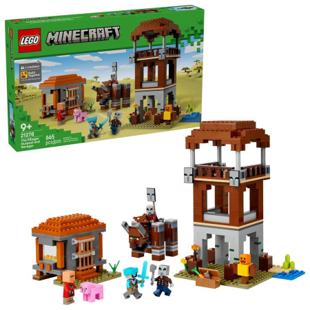LEGO Minecraft 21278 Plėšikų ir niokotojų bazė