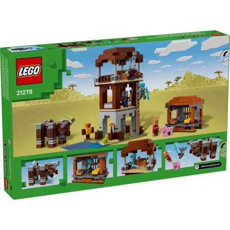 LEGO Minecraft 21278 Plėšikų ir niokotojų bazė
