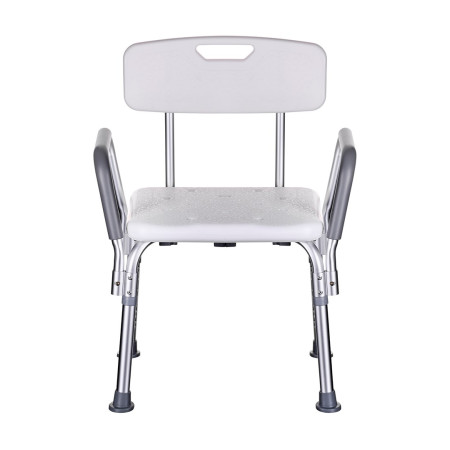 Dušo kėdė su atlošu ir porankiais