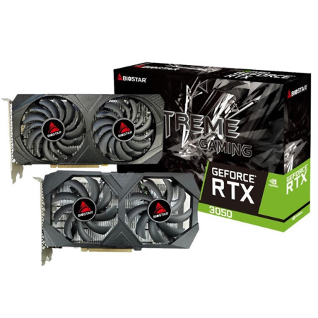 BIOSTAR NVIDIA GeForce RTX 3050 Grafikos Plokštė
