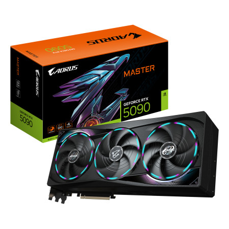 GIGABYTE AORUS GeForce RTX 5090 MASTER 32G Grafikos Plokštė