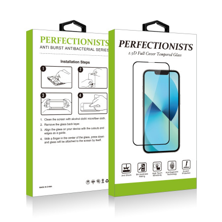 LCD apsauginis stikliukas 2.5D Perfectionists Samsung A52 4G/A52 5G/A52s 5G juodas
