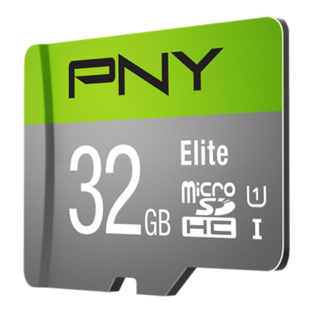 PNY Elite microSDHC 32GB su SD Adapteriu