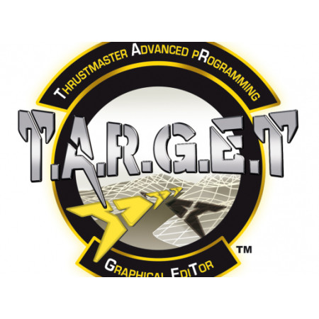 Thrustmaster T.16000M FCS SPACE SIM DUO Juoda, Oranžinė USB Vairalazdė