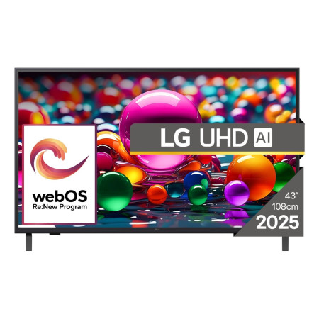 Televizorius LG 43" 4K Ultra HD 3840 x 2160 pikselių