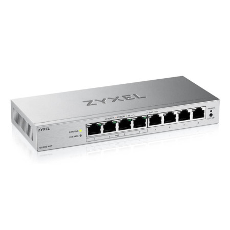Zyxel GS1200-8HPV3-EU0101F 8 Port Gigabit PoE+ Perjungė