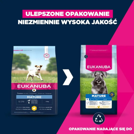 EUKANUBA Suaugusiųjų mažų veislių šunų maistas su vištiena 3kg