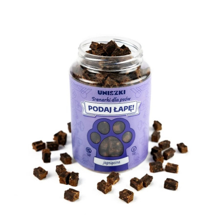 UNISZKI Treniravimo užkandžiai su aviena 150g