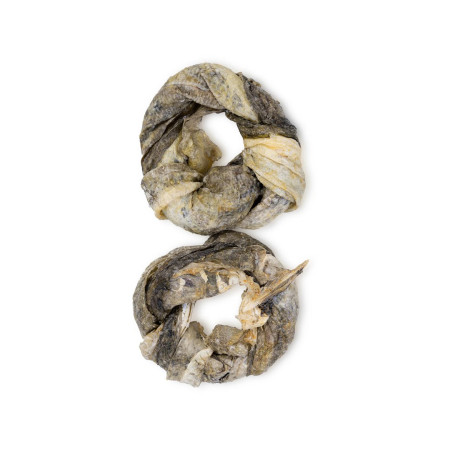 UNISZKI Žiedai iš menkės odos 2 vnt.