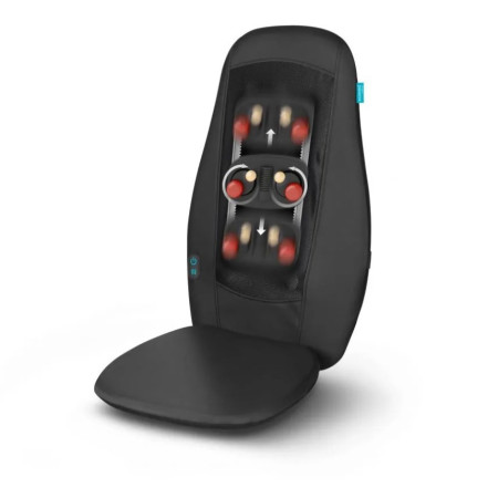 Ecomed MC-15E masažinė sėdynė, juoda, 24 W