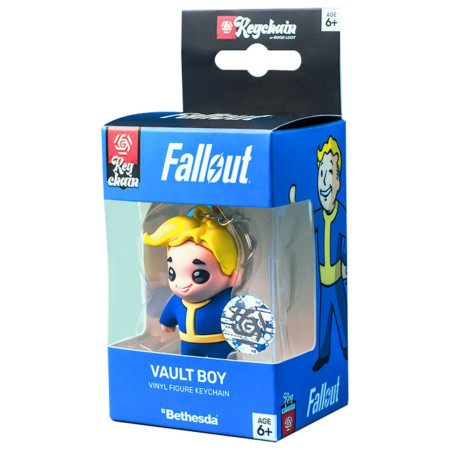 3D raktų pakabukas Good Loot Fallout - Vault Boy