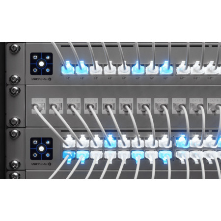 Ubiquiti 2 m Cat6 tinklo kabelis Permatomas, Balta