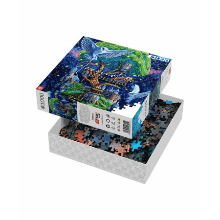 Vaizduotės dėlionė: Roch Urbaniak Pelėdų sala (1000 elementų)