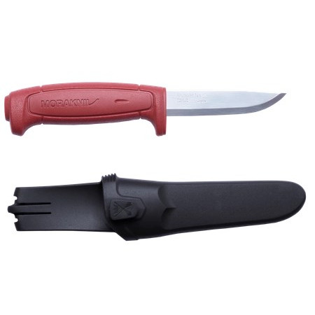 Morakniv BASIC peilis 511 - Anglies plienas - Raudonas