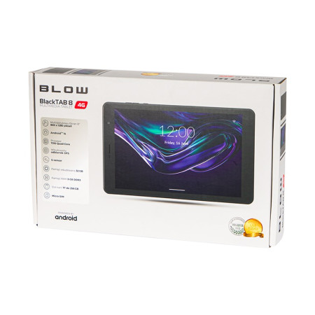 BLOW BlackTAB8 planšetinis kompiuteris 3/32GB 4G LTE