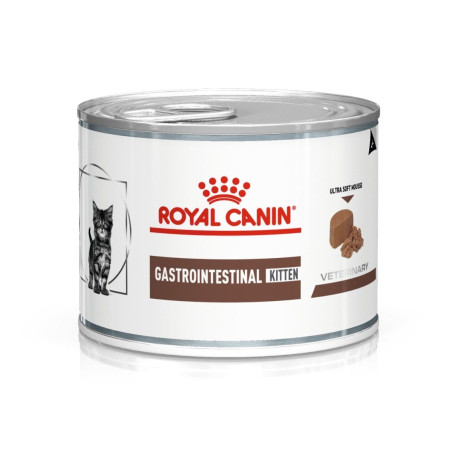 ROYAL CANIN Gastrointestinal Kitten Ultra Soft Mousse - drėgnas kačiukų ėdalas - 195 g