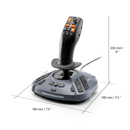 Thrustmaster SimTask FarmStick Pilka USB Vairalazdė