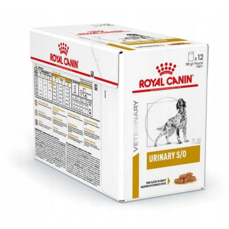ROYAL CANIN Urinary S/O - šlapias maistas šunims - 12 x 100g
