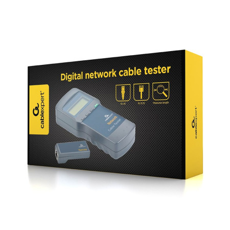 GEMBIRD DIGITAL CABLE TESTER RJ45, RJ11, UTP, STP