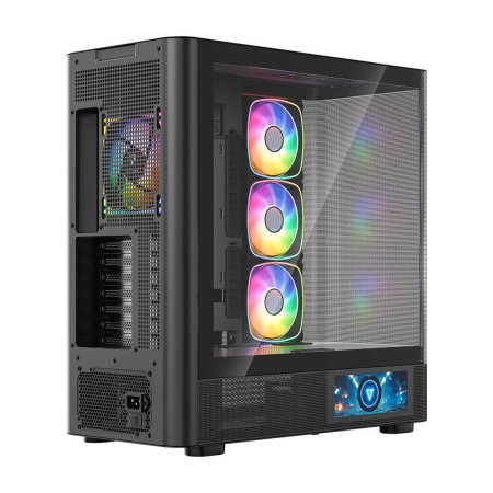 MODECOM PC CASE VOLCANO AQ 400 ARGB MIDI BLACK