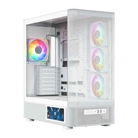 MODECOM PC CASE VOLCANO AQ 400 ARGB MIDI WHITE