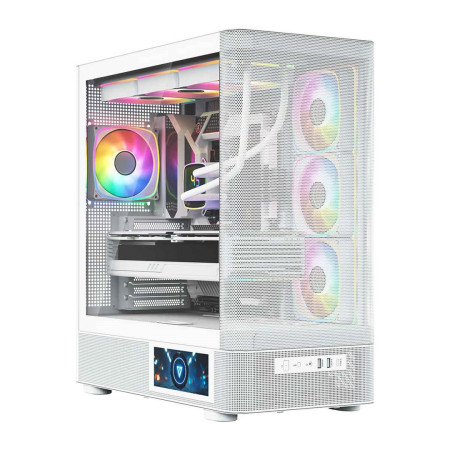 MODECOM PC CASE VOLCANO AQ 400 ARGB MIDI WHITE