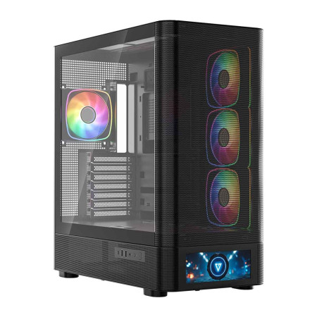 MODECOM PC CASE VOLCANO AQ 500 ARGB MIDI BLACK