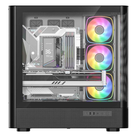 MODECOM PC CASE VOLCANO AQ 500 ARGB MIDI BLACK