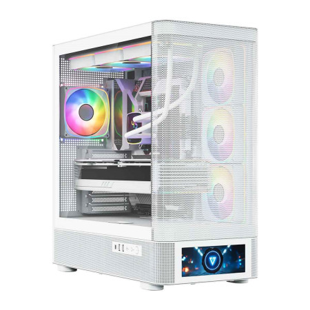 MODECOM PC CASE VOLCANO AQ 500 ARGB MIDI WHITE