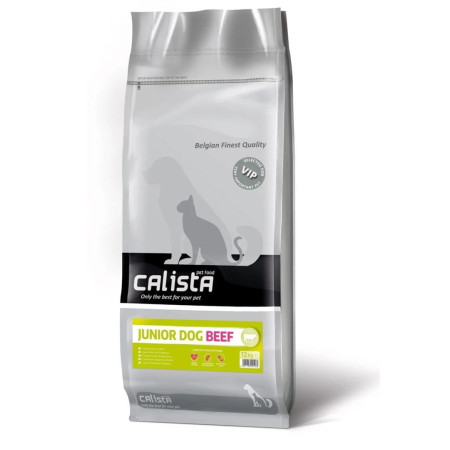 CALISTA Junior Beef - sausas maistas šunims - 12kg