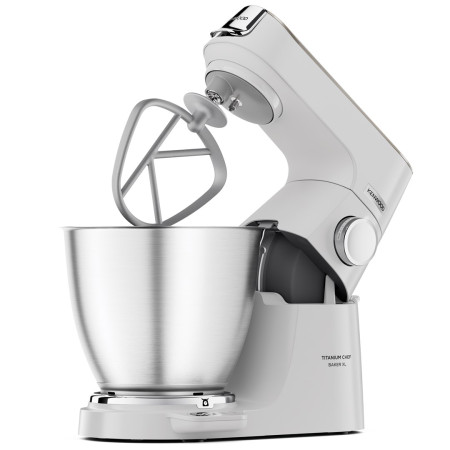 Kenwood Titanium Chef Baker XL virtuvinis kombainas 1200 W 7 L Balta Įmontuotos svarstyklės