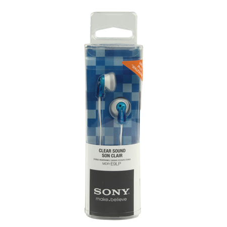 Sony | Headphones | MDR-E9LP | In-ear | Blue