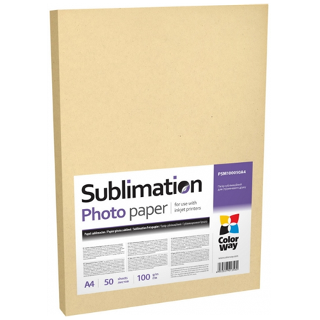 PSM100050A4 | 100 g/m² | A4 | A4 | Photo Paper sublimation 50 pcs.
