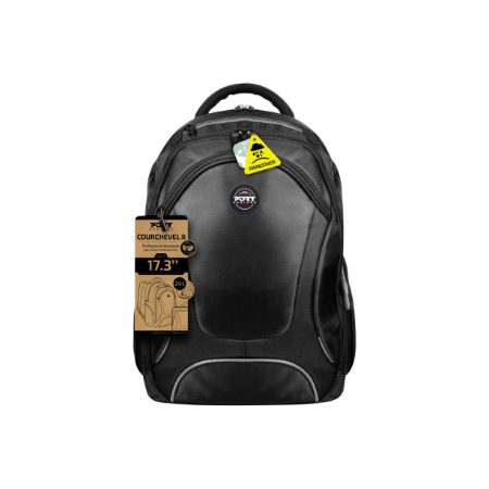 PORT DESIGNS | Courchevel | Fits up to size 17.3 " | Backpack | Black | Shoulder strap