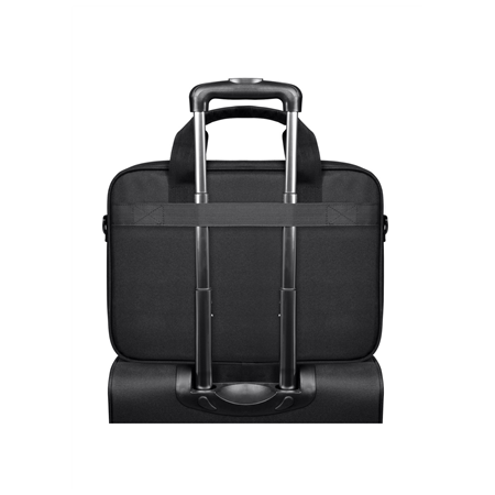 PORT DESIGNS | 105064 | HANOI II CLAMSHELL | Fits up to size 15.6 " | Messenger - Briefcase | Black | Shoulder strap