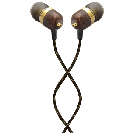 Marley | Earbuds | Smile Jamaica | Wired | In-ear | Microphone | Brass