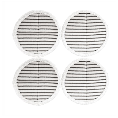 Bissell | SpinWave Pads - 4 x Scrubby | White