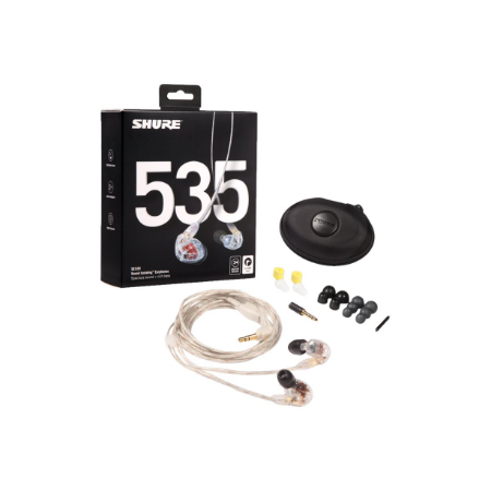 Shure SE535 Earphone, Clear | Shure