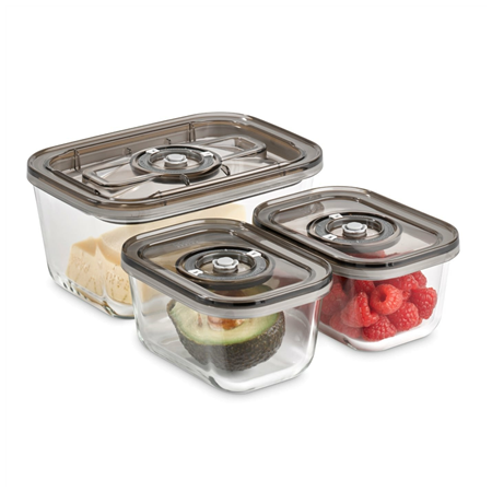 Caso VacuBoxx Eco Set | Caso | VacuBoxx Eco Set | 1177 | 3 | Transparent