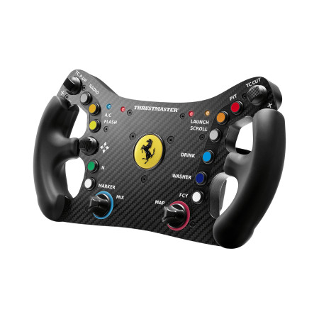 Thrustmaster Ferrari 488 GT3 Juoda Vairas Analoginis / skaitmeninis PC