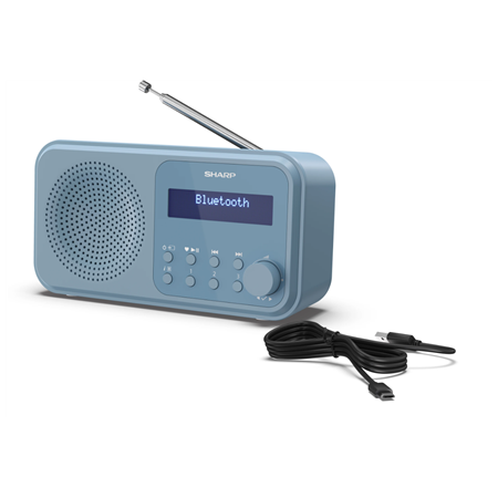 Sharp | Tokyo Digital Radio | DR-P420(BL) | Bluetooth | Blue | Portable | Wireless connection