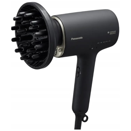 Panasonic | Hair Dryer | Nanoe  EHNA0JN825 | 1600 W | Number of temperature settings 4 | Diffuser nozzle | Black