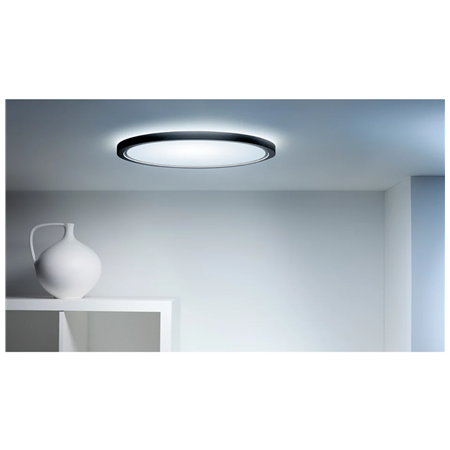 WiZ Smart WiFi SuperSlim Ceiling 545mm, Black | 32 W | 2200-6500 K (RGB)