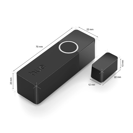Philips Hue | Contact sensor, 2pcs pack | Black