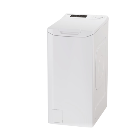 Candy Washing Machine | TCA063D3-S | Energy efficiency class C | Top loading | Washing capacity 6 kg | 1000 RPM | Depth 60 cm |