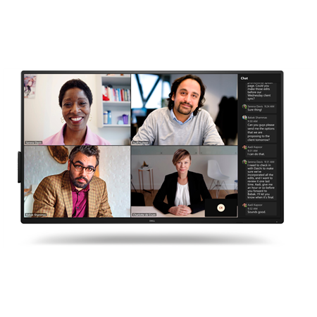 Dell | P5525QC | 55 " | IPS | 4K UHD | 16:9 | 60 Hz | 8 ms | 3840x 2160 pixels | 400 cd/m² | HDMI ports quantity 2