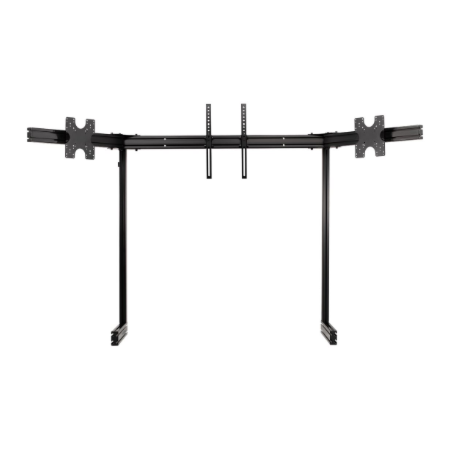 Next Level Racing Floor stand | ELITE Free Standing Triple Monitor Stand | Fully adjustable and customizable | 21-43 " | Black